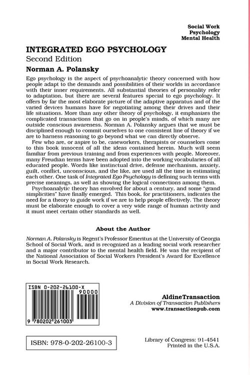 Produktbild: Integrated Ego Psychology