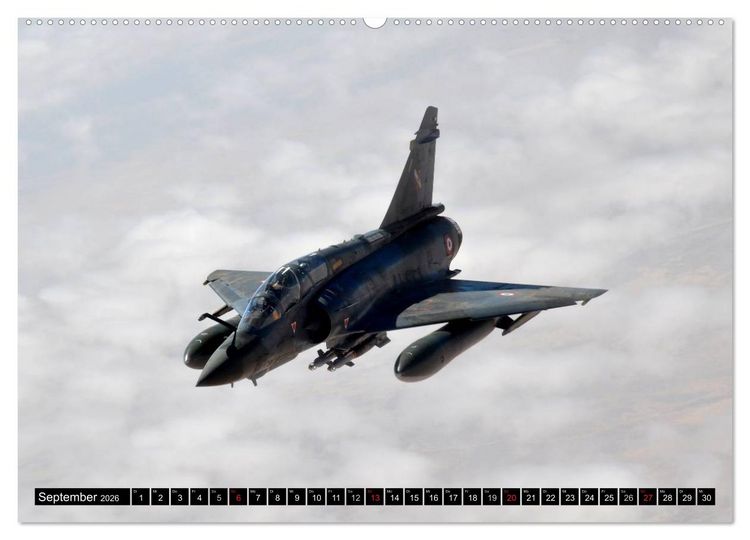 Produktbild: Kriegstechnik. Kampfjet-Impressionen (hochwertiger Premium Wandkalender 2026 DIN A2 quer), Kunstdruck in Hochglanz