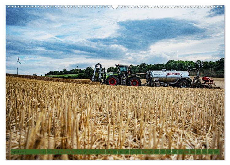 Produktbild: Landwirtschaft - G&uuml;lleausbringung (Wandkalender 2026 DIN A2 quer), CALVENDO Monatskalender