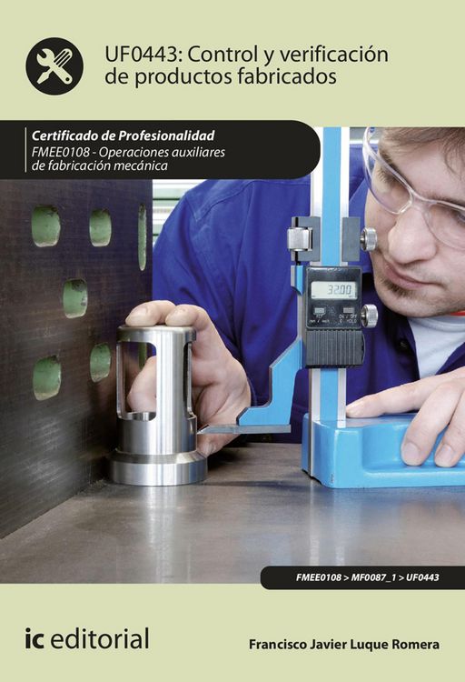 Produktbild: Control y verificaci&oacute;n de productos fabricados. FMEE0108