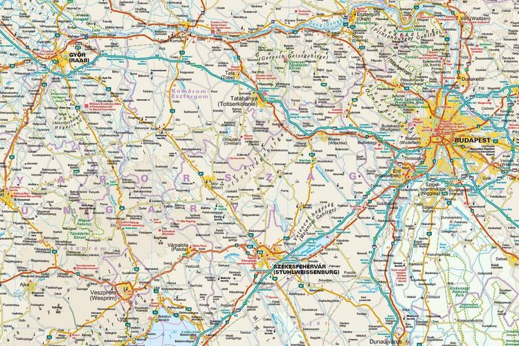 Produktbild: Reise Know-How Landkarte Ungarn | Hungary (1:380.000)