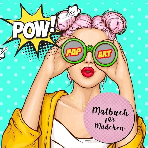 Produktbild: Pop Art Coloring Book for Girls