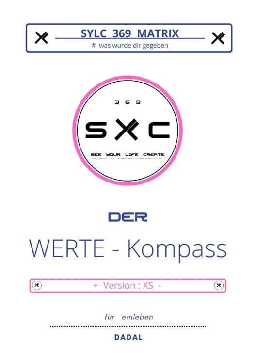 Produktbild: SYLC 369 MATRIX : Der WERTE - Kompass / Version : XS