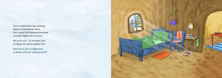 Produktbild: Wichtel Emil und der Weihnachtswirbel. Bilderbuch