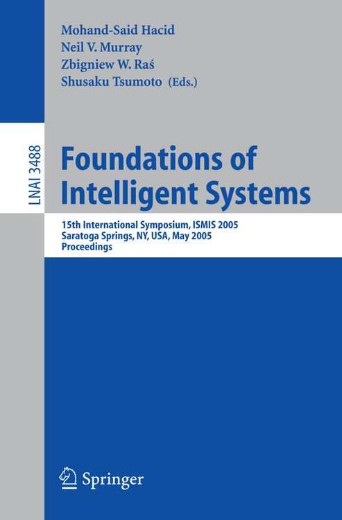 Produktbild: Foundations of Intelligent Systems