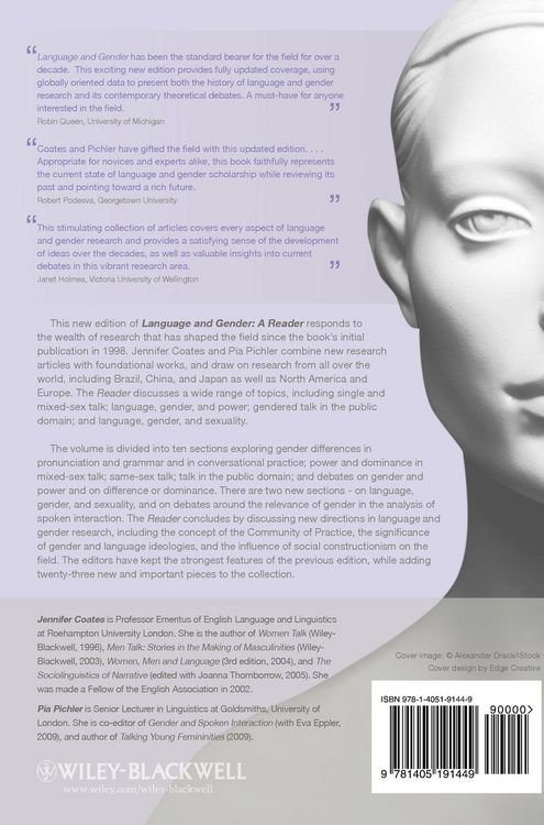 Produktbild: Language and Gender - A Reader 2e