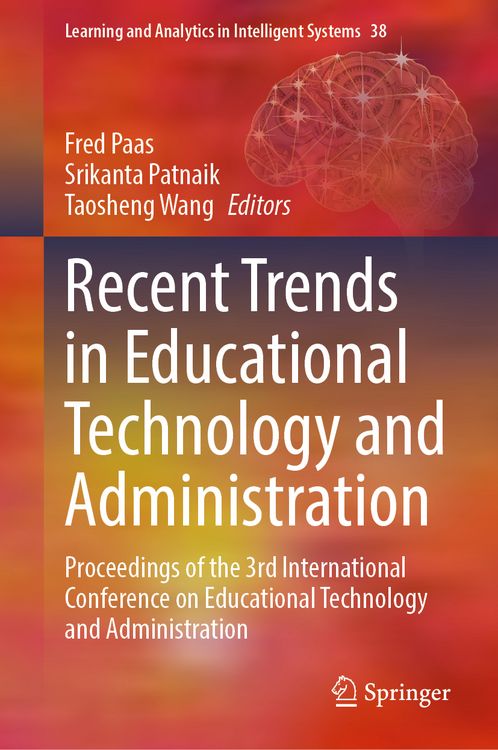 Produktbild: Recent Trends in Educational Technology and Administration