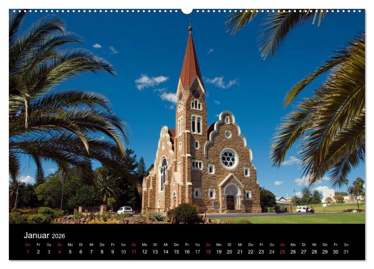 Produktbild: Namibias Highlights (Wandkalender 2026 DIN A2 quer), CALVENDO Monatskalender