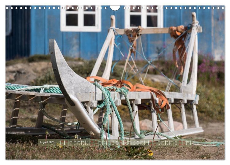 Produktbild: Tasiilaq - Ein kurzer Sommer in Ostgr&ouml;nland (Wandkalender 2026 DIN A3 quer), CALVENDO Monatskalender