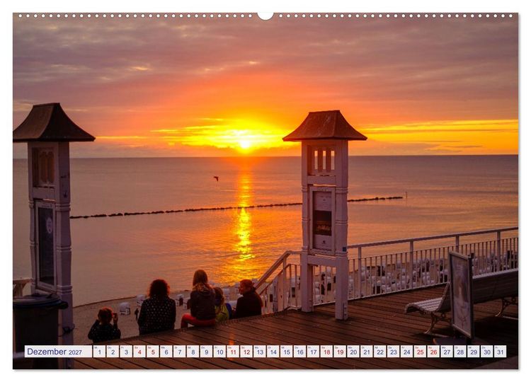 Produktbild: feeling Ostsee (hochwertiger Premium Wandkalender 2027 DIN A2 quer), Kunstdruck in Hochglanz