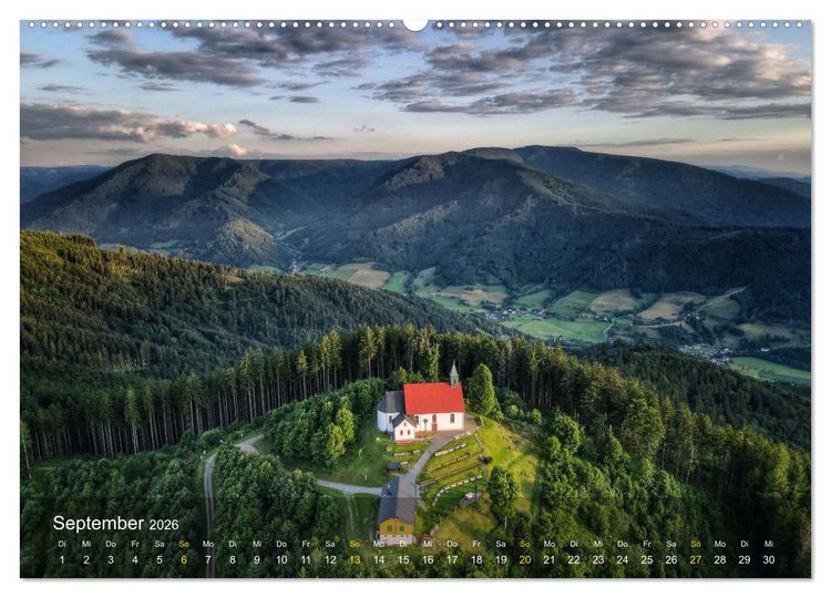 Produktbild: Faszination Schwarzwald (Wandkalender 2026 DIN A2 quer), CALVENDO Monatskalender