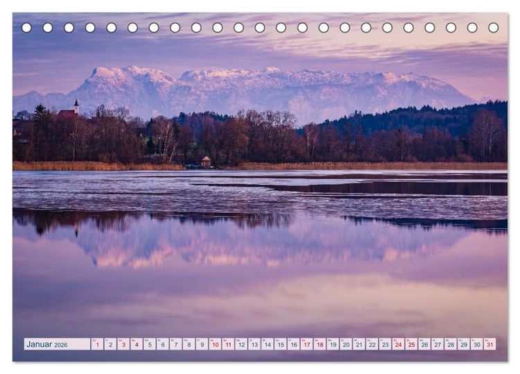 Produktbild: Malerische Alpen - Fesselnde Landschaften (Tischkalender 2026 DIN A5 quer), CALVENDO Monatskalender