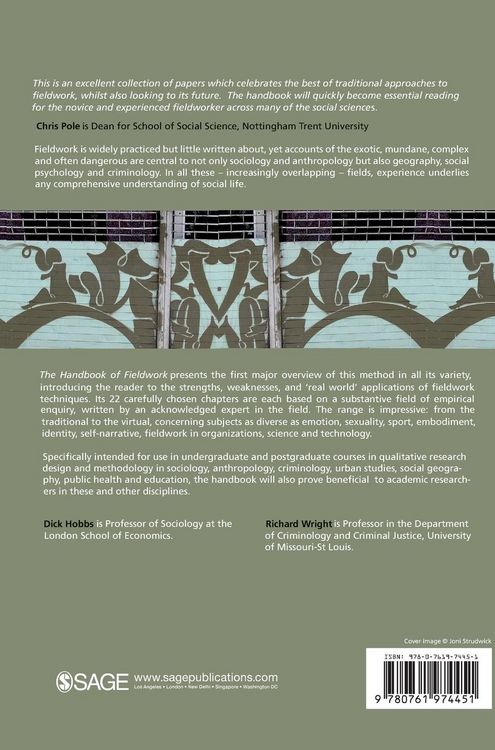 Produktbild: The SAGE Handbook of Fieldwork