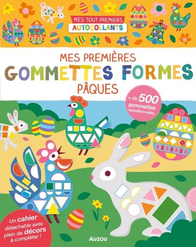 Produktbild: P&acirc;ques : mes premi&egrave;res gommettes formes