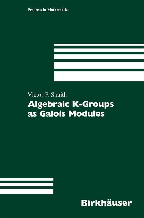 Produktbild: Algebraic K-Groups as Galois Modules