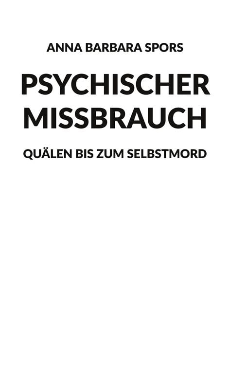 Produktbild: Psychischer Missbrauch