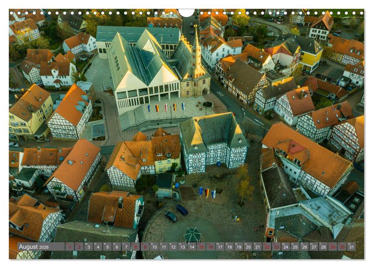 Produktbild: Ein Blick auf die Hansestadt Korbach (Wandkalender 2026 DIN A3 quer), CALVENDO Monatskalender