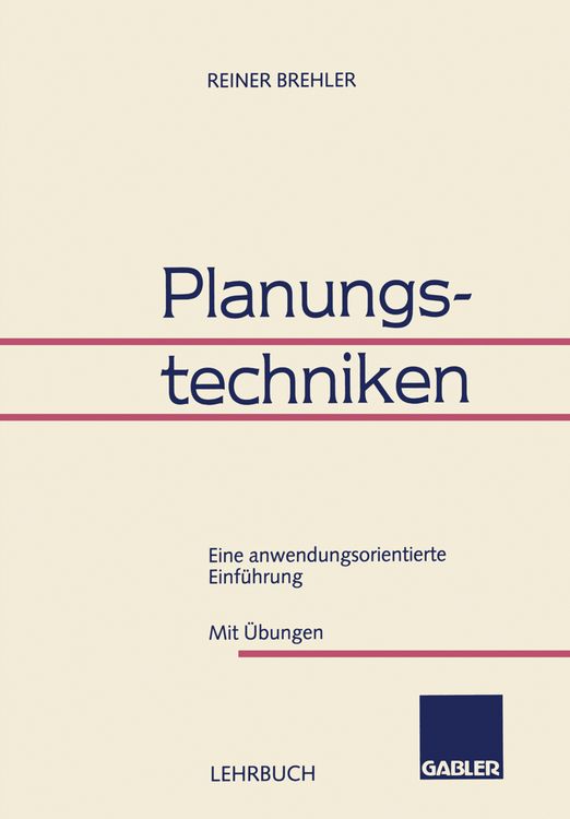 Produktbild: Planungstechniken