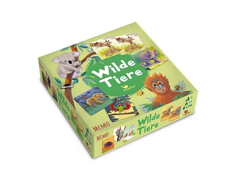 Produktbild: Wilde Tiere - Memo