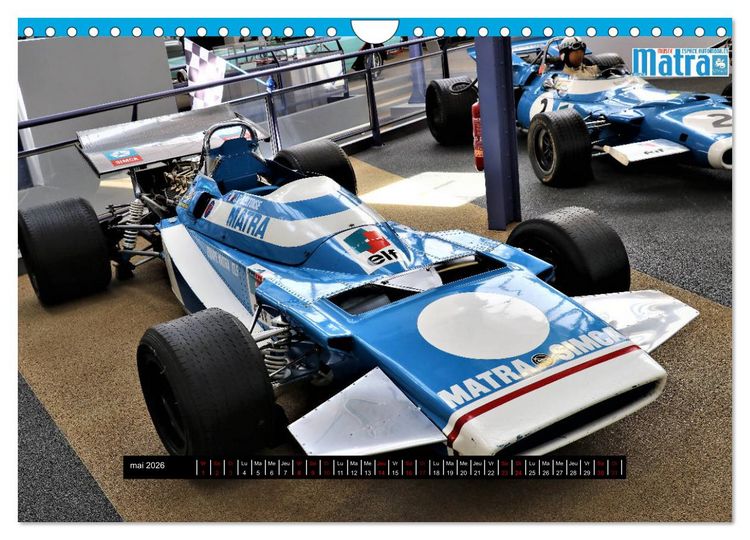 Produktbild: Matra en comp&eacute;tition (Calendrier mural 2026 DIN A4 vertical), CALVENDO calendrier mensuel