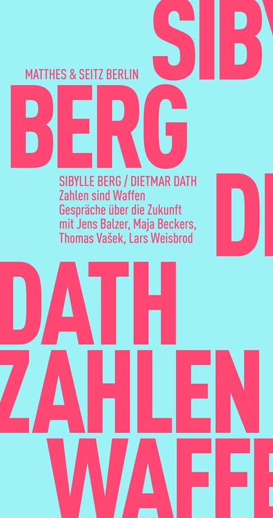 Bild vom Artikel Zahlen sind Waffen vom Autor Dietmar Dath