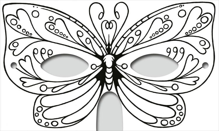 Produktbild: Zauberhafte Masken zum Ausmalen