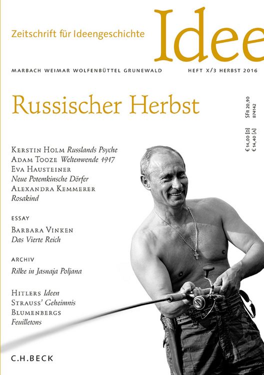 Produktbild: Zeitschrift f&uuml;r Ideengeschichte Heft X/3 Herbst 2016