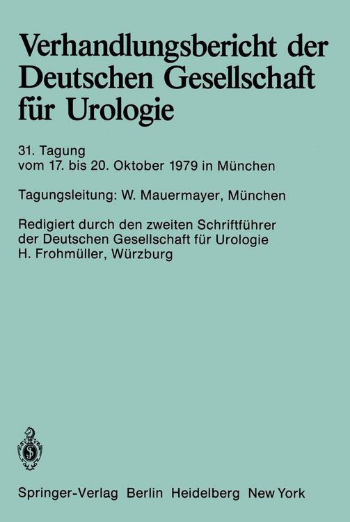 Produktbild: 31. Tagung 17. bis 20. Oktober 1979, M&uuml;nchen