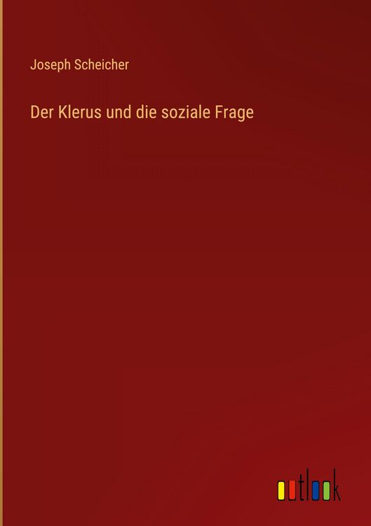 Produktbild: Der Klerus und die soziale Frage