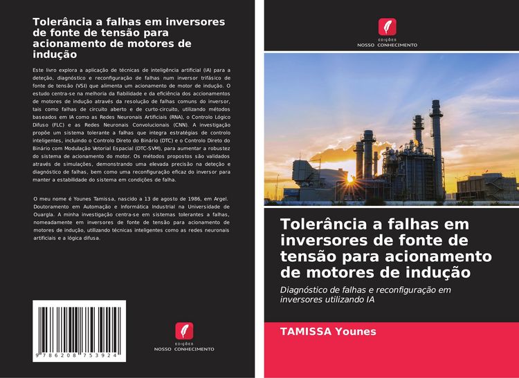 Produktbild: Toler&acirc;ncia a falhas em inversores de fonte de tens&atilde;o para acionamento de motores de indu&ccedil;&atilde;o