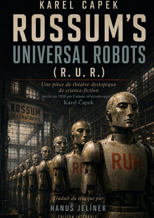 Produktbild: Rossum's Universal Robots (R. U. R.) - &Eacute;dition int&eacute;grale en fran&ccedil;ais