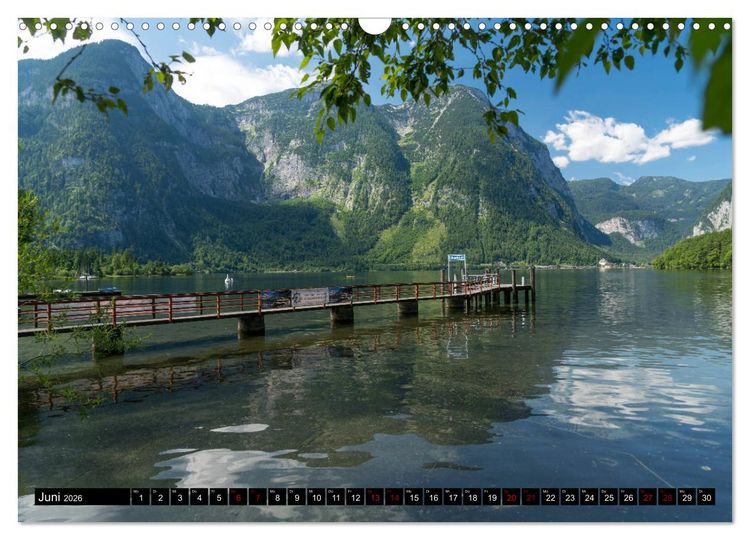Produktbild: Welterberegion Hallstatt Dachstein (Wandkalender 2026 DIN A3 quer), CALVENDO Monatskalender