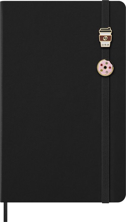 Produktbild: Moleskine Country Pins USA Ostk&uuml;ste (2er-Set), Donut + Kaffebecher