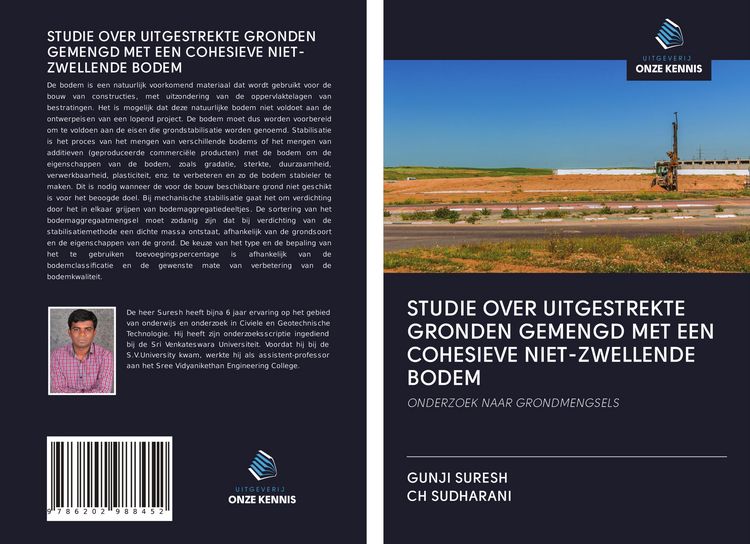 Produktbild: Studie Over Uitgestrekte Gronden Gemengd Met Een Cohesieve Niet-Zwellende Bodem