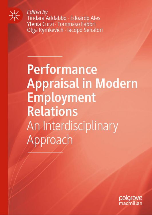 Produktbild: Performance Appraisal in Modern Employment Relations