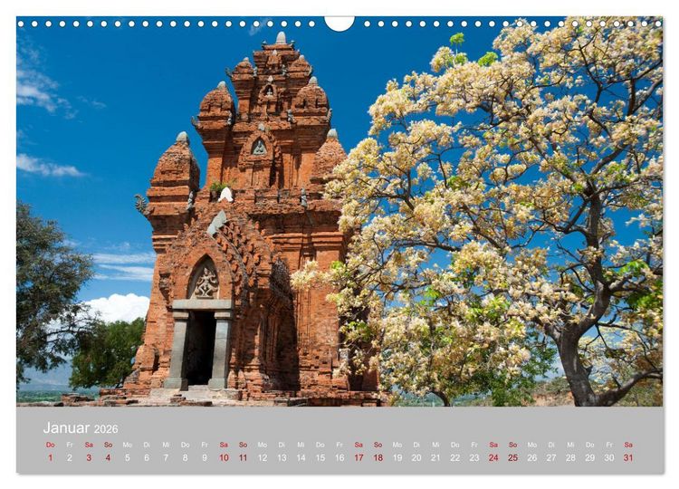 Produktbild: VIETNAM - Im Land des aufsteigenden Drachens (Wandkalender 2026 DIN A3 quer), CALVENDO Monatskalender