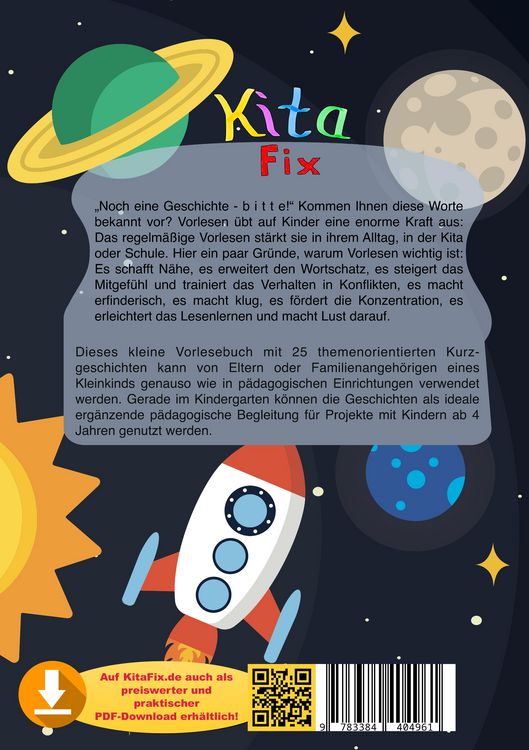 Produktbild: KitaFix-Kurzgeschichten Weltraum