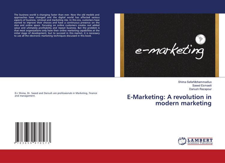 Produktbild: E-Marketing: A revolution in modern marketing