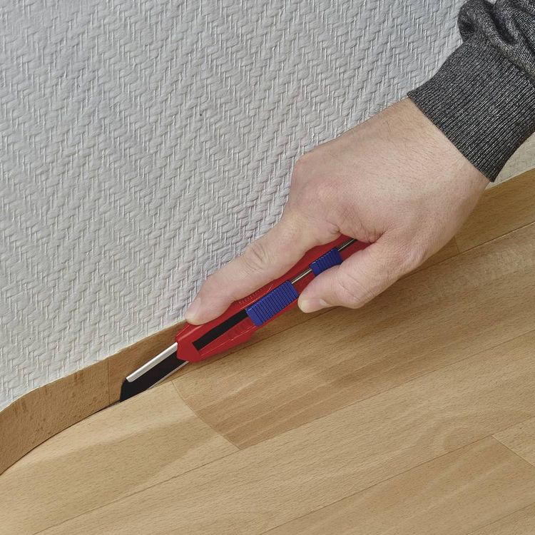 Produktbild: Knipex 90 10 165 BK 90 10 165 BK CutiX&reg; Universalmesser 165mm 1St.