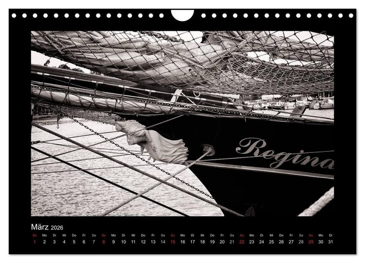 Produktbild: Segelschiffe auf der Ostsee (Wandkalender 2026 DIN A4 quer), CALVENDO Monatskalender