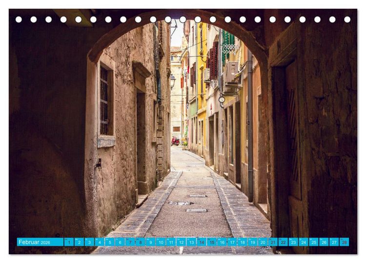 Produktbild: Piran - Slowenische Perle an der Adriak&uuml;ste (Tischkalender 2026 DIN A5 quer), CALVENDO Monatskalender