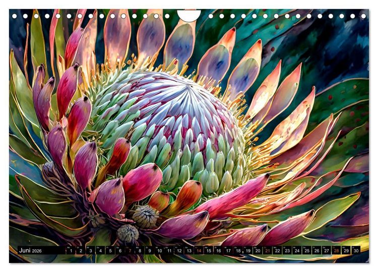 Produktbild: Bl&uuml;hende Zauberwelt (Wandkalender 2026 DIN A4 quer), CALVENDO Monatskalender