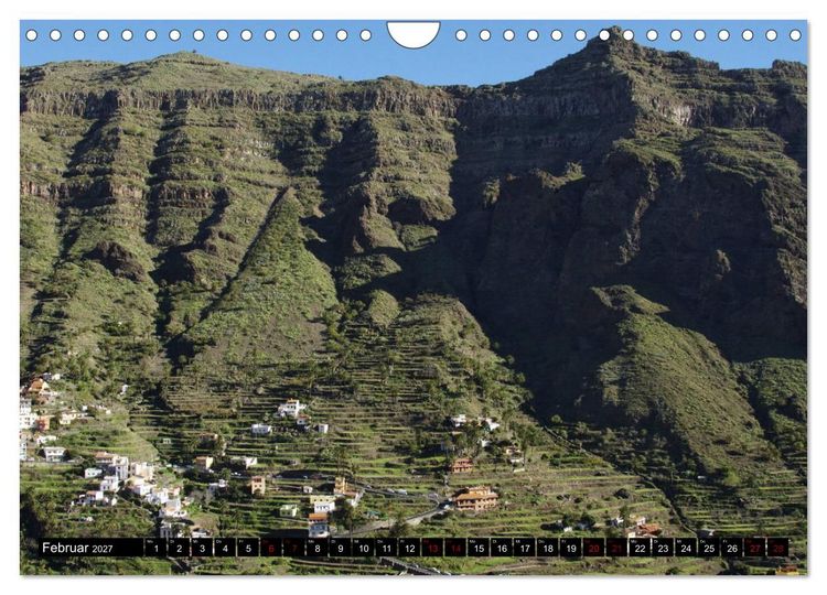 Produktbild: La Gomera - Ansichten und Aussichten (Wandkalender 2027 DIN A4 quer), CALVENDO Monatskalender