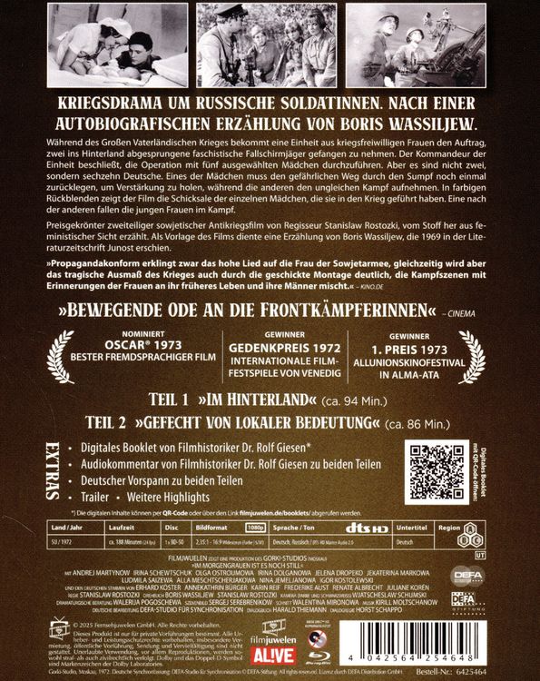 Produktbild: Im Morgengrauen ist es noch still (Filmjuwelen / DEFA)
