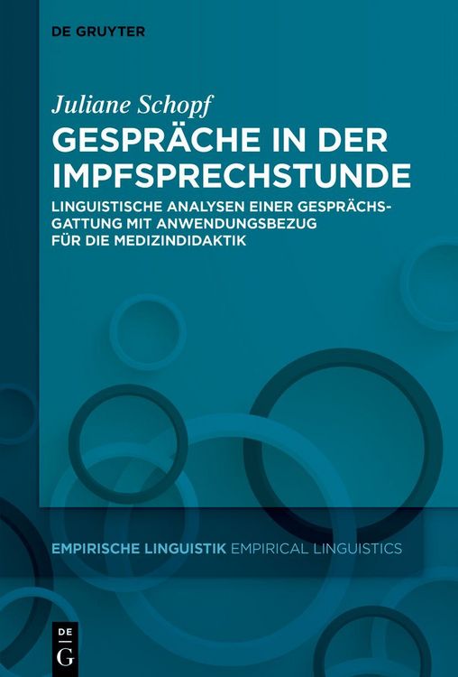 Produktbild: Gespr&auml;che in der Impfsprechstunde
