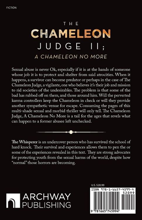 Produktbild: The Chameleon Judge II; A Chameleon No More