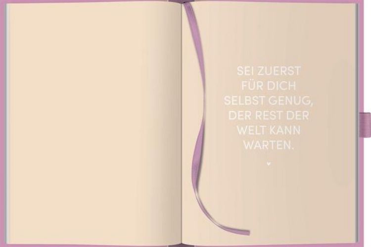 Produktbild: Self-care-Tagebuch Flieder