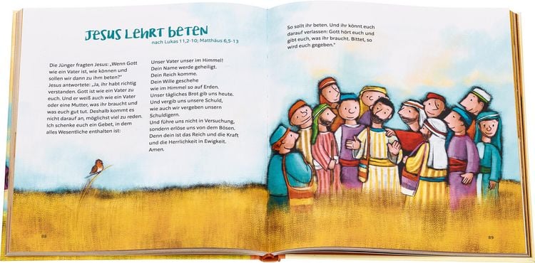Produktbild: Die Kinder-Mitmachbibel. Bibelgeschichten erz&auml;hlen und gestalten. Lesen, basteln, spielen &ndash; die Bibel und den Glauben kreativ entdecken: Kinderbuch ab 6, ideal f&uuml;r Grundschule & Gemeinde