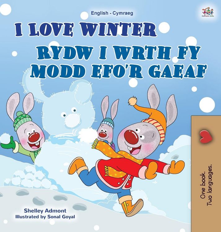 Produktbild: I Love Winter (English Welsh Bilingual Children's Book)