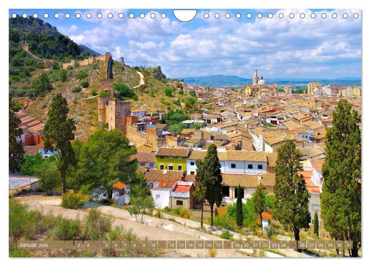 Produktbild: Costa del Azahar - K&uuml;ste der Orangenbl&uuml;te (Wandkalender 2026 DIN A4 quer), CALVENDO Monatskalender